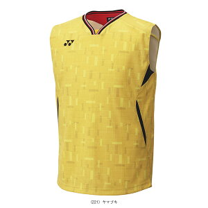 ヨネックス バドミントンウェア(メンズ/ユニ) ゲームシャツ ノースリーブ/メンズ 10701