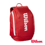 ポイント5倍★ウィルソン テニスバッグ スーパーツアーレッド バックパック SUPER TOUR RED BACKPACK WR8…