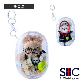 セントクリストファー テニスアクセサリ・小物 くましゃんテニスチャーム St.+D.memeコラボ STC-BEA4900
