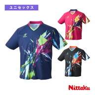 ニッタク 卓球ウェア（メンズ/ユニ） ブライトバーストシャツ BRIGHTBURST SHIRT ユニセックス NW-2218