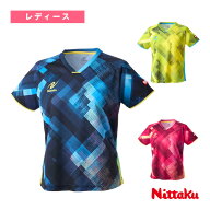 ニッタク 卓球ウェア（レディース） エクラインレディースシャツ ECLAIN LADIES SHIRT レディース NW-2220