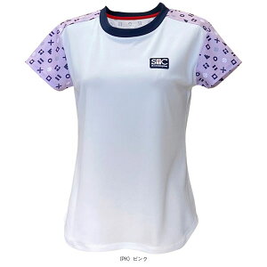セントクリストファー テニスウェア(レディース) ショルダーチックタックトーゲームシャツ レディース STC-BEW6523