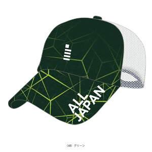 ゴーセン テニスアクセサリ・小物 2025年10月下旬【予約】ALL JAPANキャップ B C25A07