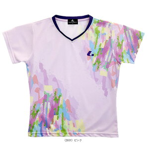 ルーセント テニスウェア(レディース) ゲームシャツ 襟なし レディース XLH-263