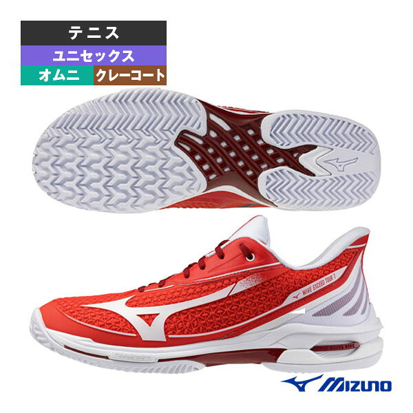ミズノ テニスシューズ ウエーブエクシードツアー7 OC WAVE EXCEED TOUR 7 OC オムニ・クレー用 ユニセックス 61GB2673