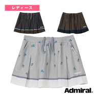 アドミラル(Admiral) テニスウェア（レディース） フラワーチェックタックプリーツスコート レディース A…