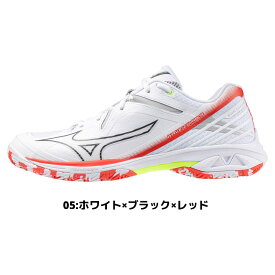 バドミントンシューズ サイズ交換往復無料 バドミントンシューズ ミズノ MIZUNO バドミントン シューズ ウエーブクロー3 71GA2443 3E バドミントン シューズ ミズノ シューズ badminton shoes 日本バドミントン協会検定合格品