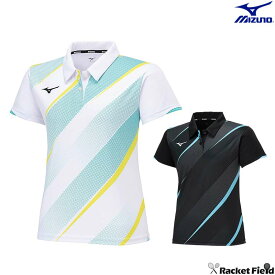 ソフトテニス バドミントン ウェア ミズノ MIZUNO ゲームシャツ 62JAB221 ラケットスポーツ レディース 吸汗速乾 動きやすい ゲームシャツ(ラケットスポーツ)[ウィメンズ]