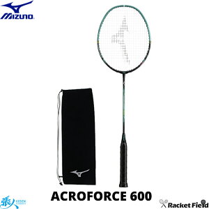 �o�h�~���g�� ���P�b�g �~�Y�m MIZUNO �A�N���t�H�[�X600 ACROFORCE 600 73JTB506 ���P�b�g�P�[�X�t�� ���e���O���t�@�C�g�A�O���t�@�C�g ���{�o�h�~���g������荇�i�i badminton racket