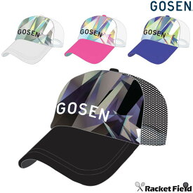 数量限定 ソフトテニス キャップ ゴーセン GOSEN ロゴキャップ A C26A03 刺繍 メッシュ アメリカンアジャスター 帽子 軟式テニス ソフトテニス キャップ ソフトテニス キャップ スポーツ テニス キャップ