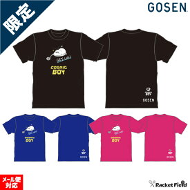 バドミントン ウェア ゴーセン GOSEN Tシャツ COSMIC BOY CPT05 コズミックボーイ 半袖 ゴーセン バドミントン Tシャツ メンズ ユニセックス wear