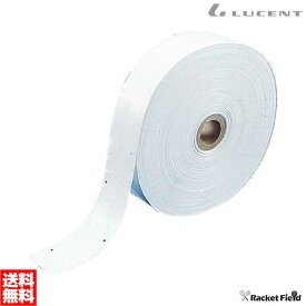 ソフトテニス ビニールテープ ルーセント LUCENT ターポテープ穴あき （屋外用ラインテープ）E-02405 長さ50m×幅5cm×厚み0.8mm racketfield