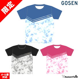 ソフトテニス ウェア ゴーセン GOSEN Tシャツ タイダイ JPT11 半袖 ゴーセン バドミントン Tシャツ メンズ ユニセックス softtennis wear