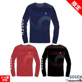 数量限定 ソフトテニス ウェア ゴーセン GOSEN 昇華ロングスリーブTシャツA JPT48 長袖 ゴーセン バドミントン ロングTシャツ ロンT メンズ ユニセックス softtennis wear