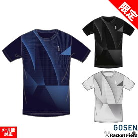 数量限定 ソフトテニス ウェア ゴーセン GOSEN 昇華TシャツA JPT57 半袖ゴーセン バドミントン Tシャツ メンズ ユニセックス softtennis wear