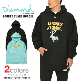 【半額セール】DIAMOND SUPPLY CO × LOONEY TUNES パーカー スウェット ダイアモンドサプライ メンズ