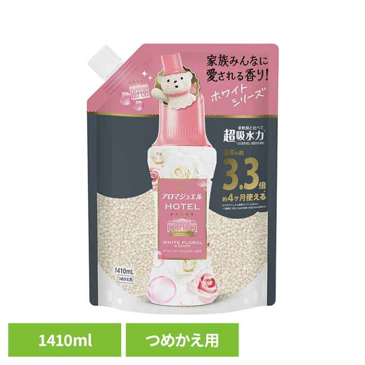 楽天市場】レノアアロマジュエル ホワイトフローラル&サボンの香り 