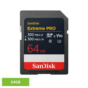 XP5{SanDisk ExtremePro SDXC UHS-IIJ[h 64GB SDSDXDM-064G-JNJIPSDJ[h 64GB sandisk TfBXN RpNg e f[^ۑ ϋv 掿 TfBXN