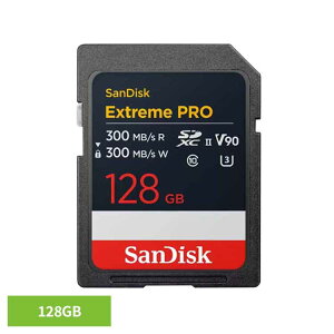 XP5{SanDisk ExtremePro SDXC UHS-IIJ[h 128GB SDSDXDM-128G-JNJIPSDJ[h 128GB sandisk TfBXN RpNg e f[^ۑ ϋv 掿 TfBXN