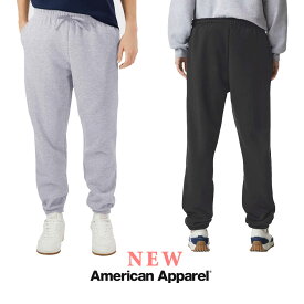 【新商品】アメリカンアパレル(americanapparel) スウェットパンツReFlex Fleece Sweatpantsリフレックス　フリース　スウェットパンツユニセックス 男女兼用 無地 上品 リラックス 散歩 外出 スポーツアメアパ AMERICAN APPAREL