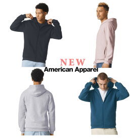 【新商品】アメリカンアパレル(americanapparel) ジップパーカReFlex Fleece Full-Zip Hoodieリフレックス フリース フルジップ フーディ男女兼用 無地 スウェット ジップアップ パーカー 上品 ゆったりアメアパ AMERICAN APPAREL