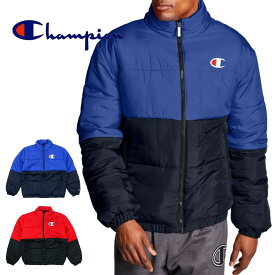 Champion チャンピオン スタジアム パファー 中綿 ダウンジャケット ジャケット メンズ カジュアル スポーツ STADIUM PUFFER JACKET V4522 送料無料 ギフト プレゼント 大特価