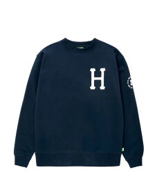 HUF ハフ FOREVER CREW トレーナー スウェット PF00466 長袖 メンズ レディース ロゴ クルーネック 秋 冬 【並行輸入品】