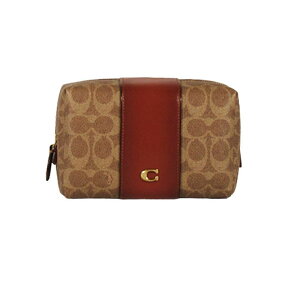 COACH R[` Coated Canvas Signature Essential Cosmetic Pouch CR514 B4NQ4 GbZV RXeBbN |[` VOl`[ LoX  CN  fB[X U[ Mtg v[g ysA
