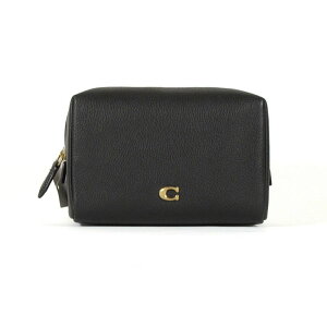 COACH R[` Leather Essential Cosmetic Pouch CR515 GbZV RXeBbN |[`  CN  fB[X Y U[ Mtg v[g ysAiz