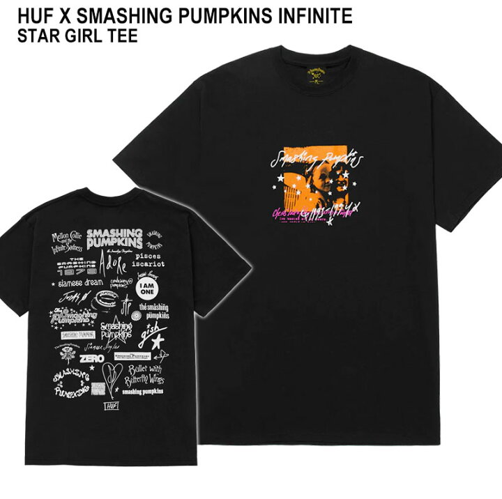 楽天市場】HUF ハフ PASTICHIO MEDLEY S/S TEE TS02216 スマッシング HUF SMASHING PUMPKINS PASTICHIO MEDLEY
