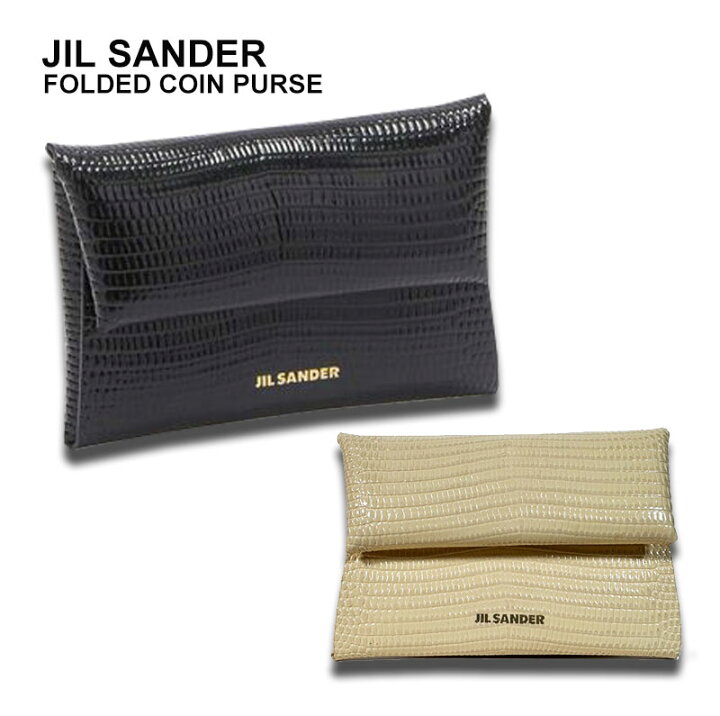 本物 ジル サンダー JIL SANDER ジロ L字ファスナー コインケース 小銭  