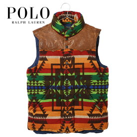 SALE セール ★ 入手困難 レア ポロ ラルフローレン POLO Ralph Lauren ダウン ベスト メンズ ジャケット レザー KENAI BEACON VEST FA14SR01 送料無料 オルテガ ギフト プレゼント 【並行輸入品】