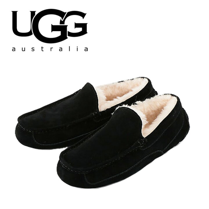 楽天市場 Ugg アグ メンズ モカシン 秋冬 Men S Ascot 5775 メンズ アスコット スリッポン モカシン おすすめ 定番 ブーツ シューズ ファー ボア シープスキン スエード セレブ ファッション ラクティブ 楽天市場店