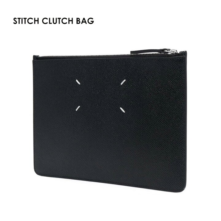 楽天市場】MAISON MARGIELA メゾンマルジェラ STITCH CLUTCH BAG 