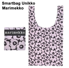 Marimekko マリメッコ Smartbags unikko 092455 トートバッグ 花柄 フラワー ウニッコ柄 ロゴ かばん エコバッグ 折り畳み コンパクト エコトート バッグ レディース おしゃれ ギフト プレゼント