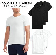 POLO RALPH LAUREN ポロ ラルフローレン P3 Classif Fit Crews NCCNP3 Tシャツ ワンポイント 無地 パック…