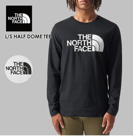 送料無料 THE NORTH FACE ザノースフェイス NF0A4AAK L/S HALF DOME TEE ロンT 長袖 人気 ロゴ ロングスリーブ Tシャツ US メンズ レディース ギフト プレゼント