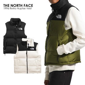 SALE セール ★ THE NORTH FACE ノースフェイス NF0A3JQQ ヌプシダウンベスト US規格 アウター ロゴ メンズ アウトドア 1996 Retro Nuptse Vest Forest whtd キャンプ 登山 折り畳み 軽量 【並行輸入品】