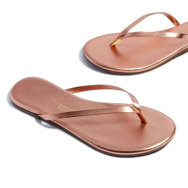 ティキーズ サンダル レディース ぺたんこ かわいい 韓国 おしゃれ ブランド フィービー サンダル 夏 プレゼント メタリック METALLICS 【並行輸入品】