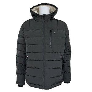 TOMMY HILFIGERQUILTED POLY TWILL PUFFER JACKET 151AP213 g~[qtBK[ WPbg AE^[ ȃWPbg t[h ubN lCr[ ysAiz