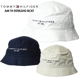 TOMMY HILFIGER AM TH ESTBLSHD BCKT 69J5966 バケットハット メンズ レディース ユニセックス 帽子 ロゴ カジュアル ギフト