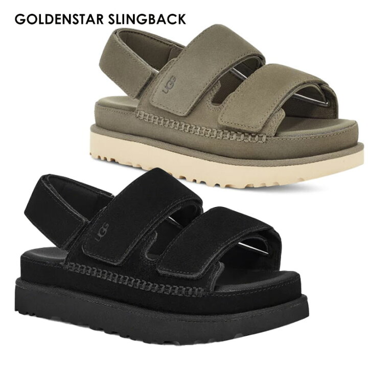 楽天市場】UGG アグ 1141493 W GOLDENSTAR SLINGBACK ゴールデンスター  