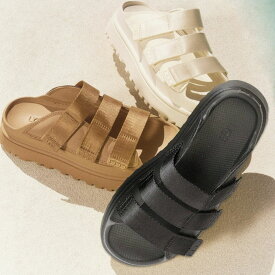 UGG アグ 1167430 GoldenGlow Slide ゴールデングロウスライド サンダル 厚底 軽量 レディース シューズ 靴 カジュアル ロゴ 室内 室外 アウトドア レジャー ギフト プレゼント 【並行輸入品】