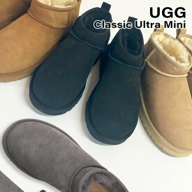 UGG アグ 1116109 CLASSIC ULTRA MINI ブーツ ショート ムートン レディース ベーシック スノー 送料無料 定番 人気 ミニ 【並行輸入品】