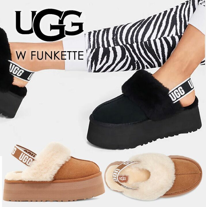 楽天市場】UGG アグ ファンケット スリッポン サンダル  