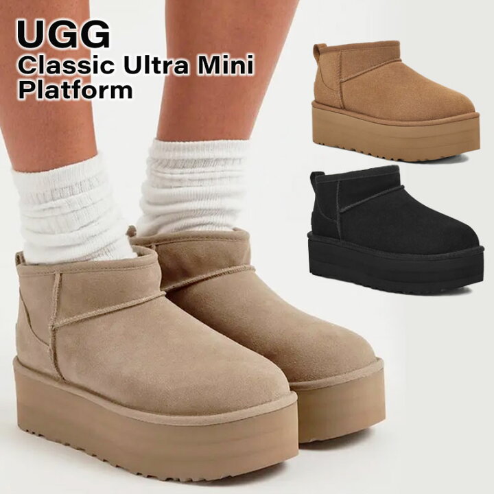 楽天市場】UGG CLASSIC ULTRA MINI PLATFORM 1135092 アグ クラシック 