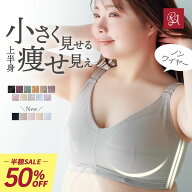 【アフタークーポン配布中】【半額】ブラジャー ノンワイヤーブラ ナイトブラ 昼夜兼用 胸を小さく見せる…