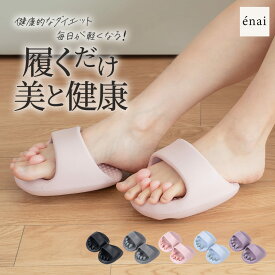 【24H限定★10％OFF対象商品】　ダイエット スリッパ おしゃれ 洗える 体幹 ルミステップ LumiStep 履くだけ 美と健康 ルームシューズ 健康サンダル かわいい 室内 美脚 姿勢 むくみ 足裏マッサージ ツボ押し フリーサイズ 足指広げる ラディアンヌ