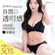 【半額×クーポン】 5380→2421円 ノンワイヤー ナイトブラ 盛れる 小胸 アール ブラショーツセット/hale…