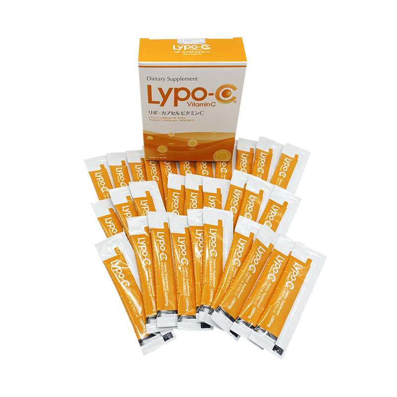 ビタミンC 含有食品 1000mg サプリメント Lypo-C 激安卸販売新品 リポ カプセルビタミンC リポソーム 箱付き 株式会社スピック 1箱 リポC 半額 30包入